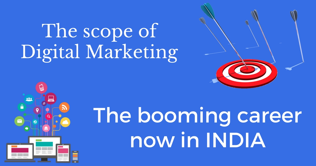 SCOPE OF DIGITAL MARKETING CAREERS IN INDIA