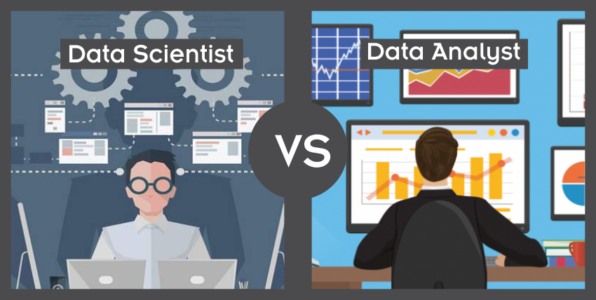 Difference between Data Scientist and Data Analyst