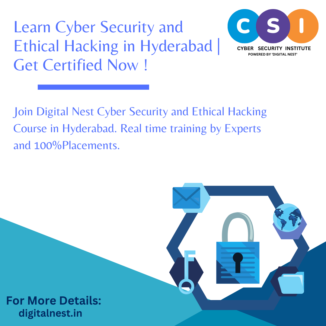 Best Cyber Security Institute in Hyderabad.