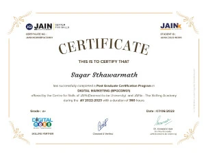 JAIN-CER (1) Digital Nest, Digital Nest School of Business